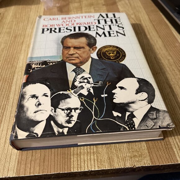 All the President's Men - Woodward and Bernstein True 1st Printing + Final Days - Picture 3 of 16